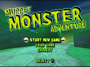 Muppet Monster Adventure (US) screen shot title